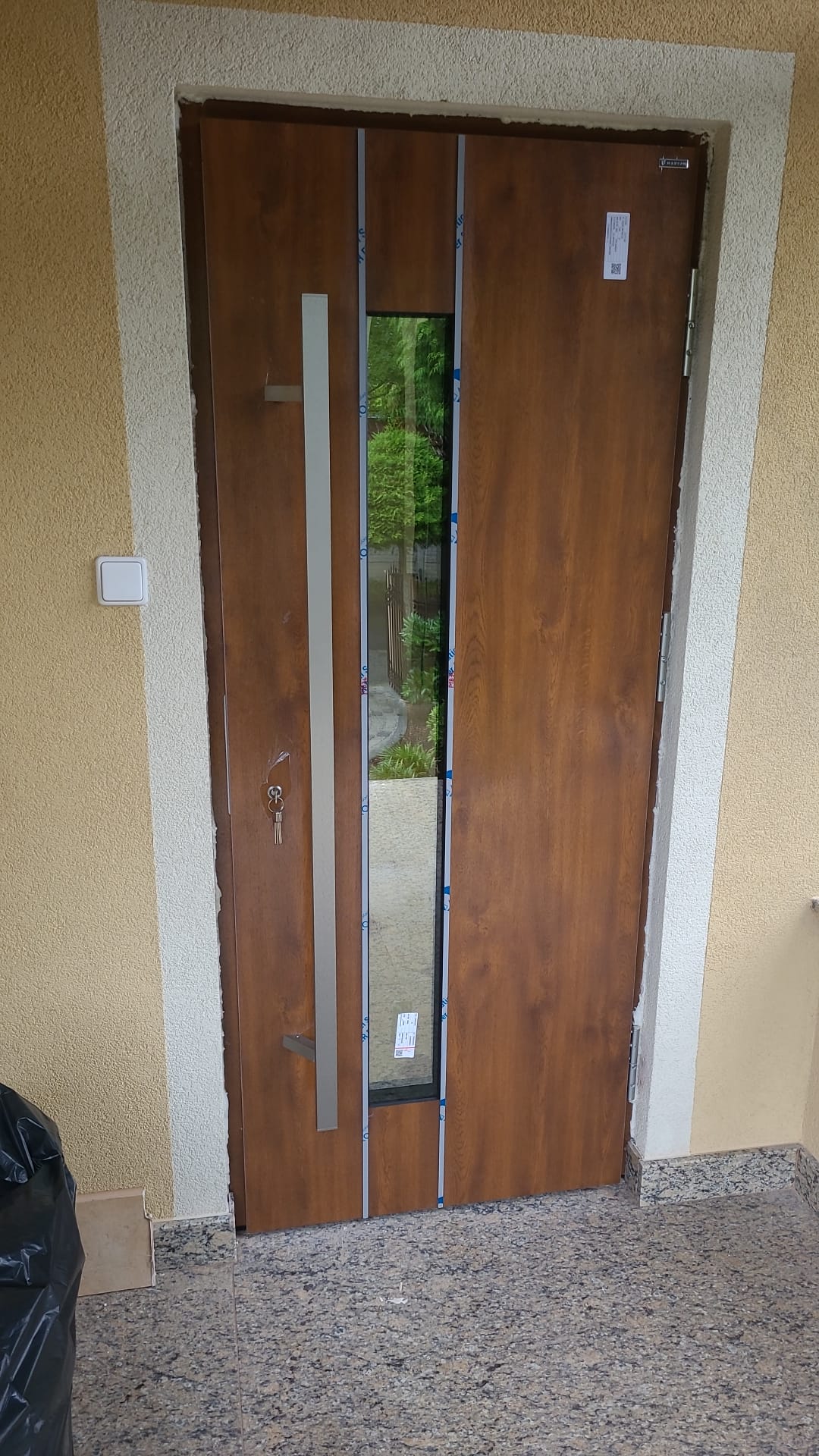 Drzwi zewnętrzne MARTOM – realizacja DKFORMA w Zielonej Górze